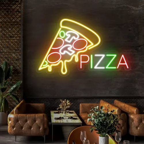 Pizza Neon Signs - Custom Patch