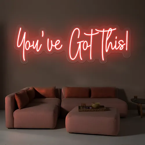 You've Got This Neon Sign - Custom Patch