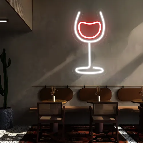 Aura Glass Neon Signs - Custom Patch