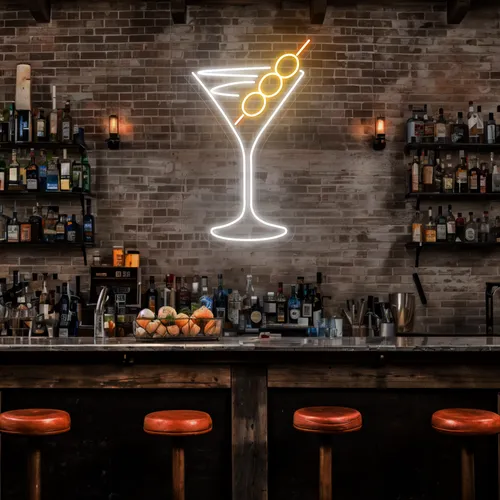 Vibe Glass Neon Signs - Custom Patch