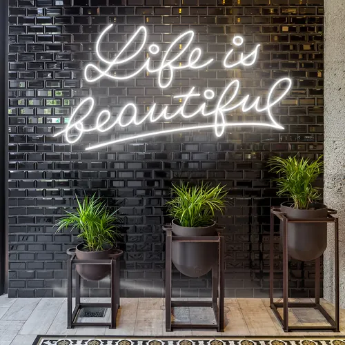 Oh Life is Beautiful - Custom Patch