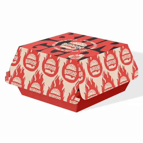 Hamburger Box - Custom Patch