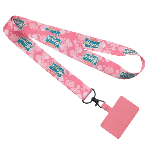 Lanyard & Blank Insert Phone Wallet - Custom Patch