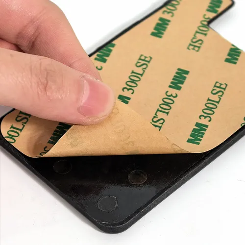 Silicone Phone Wallet Dual Card Holder - Custom Patch