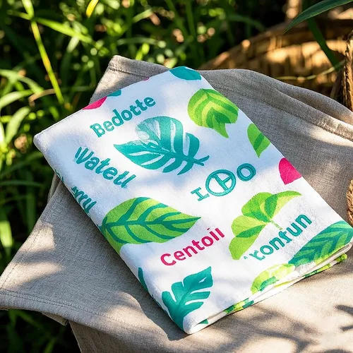 Linen Towels - Custom Patch