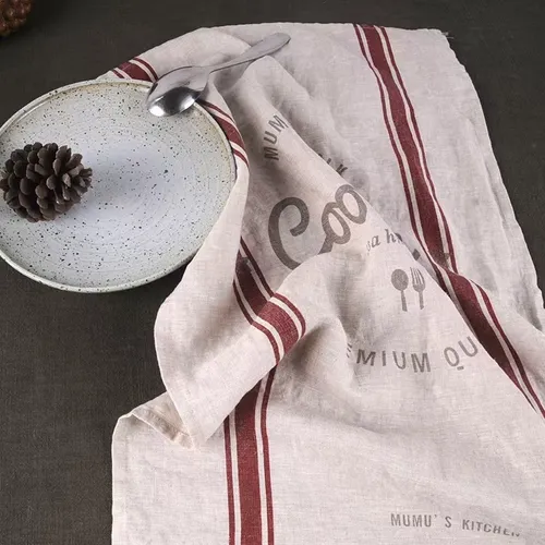 Linen Towels - Custom Patch