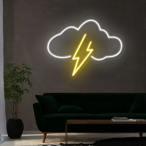 Thundercloud Neon Sign - Custom Patch