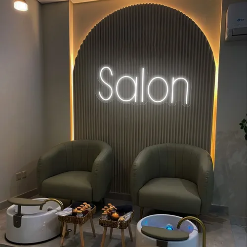 Salon Neon Sign - Custom Patch