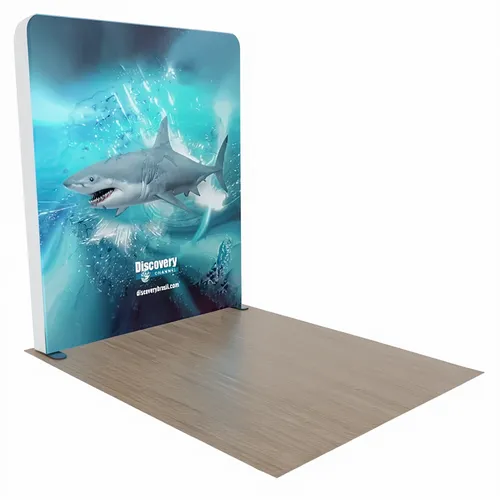 Custom Backlit Trade Show Display Tension Fabric 8' x 8' - Custom Patch