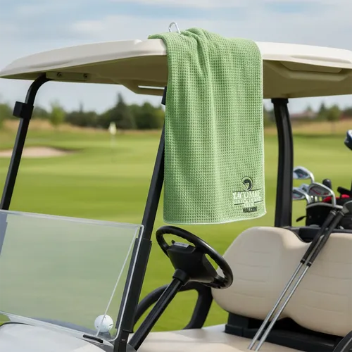 Custom Golf Towel - Custom Patch