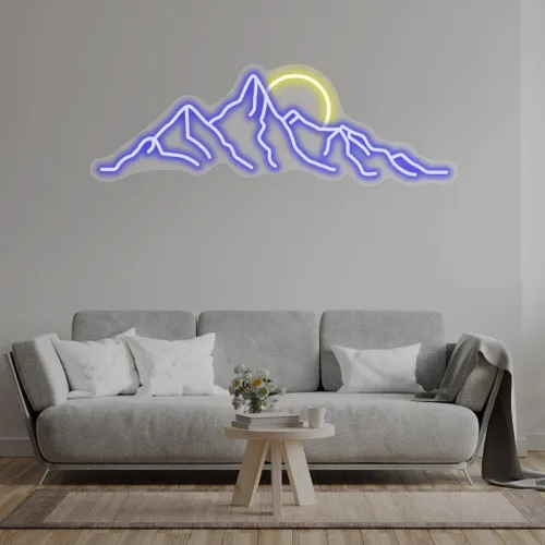 Custom Mountain Neon Signs - Custom Patch