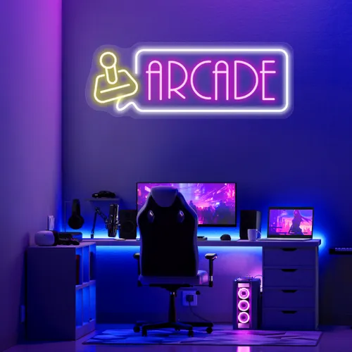 Custom Arcade Neon Signs - Custom Patch