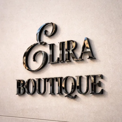 3D Stainless Steel Sign - Custom Patch