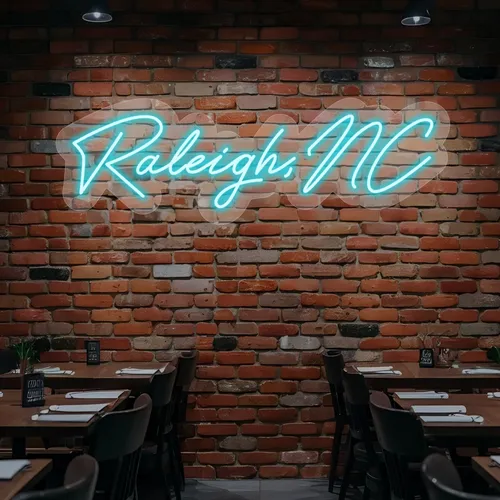 Custom Neon Signs In Raleigh, NC - Custom Patch