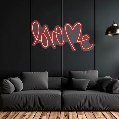 Custom Love Me Neon Signs - Custom Patch