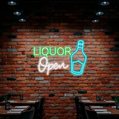 Custom Neon Liquor Signs - Custom Patch