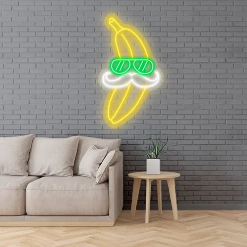 Custom Banana Neon Signs - Custom Patch