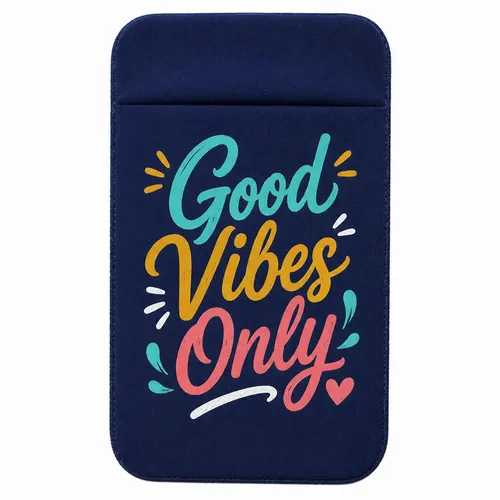 Lycra Phone Card Wallet - Custom Patch