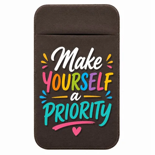 Lycra Phone Card Wallet - Custom Patch