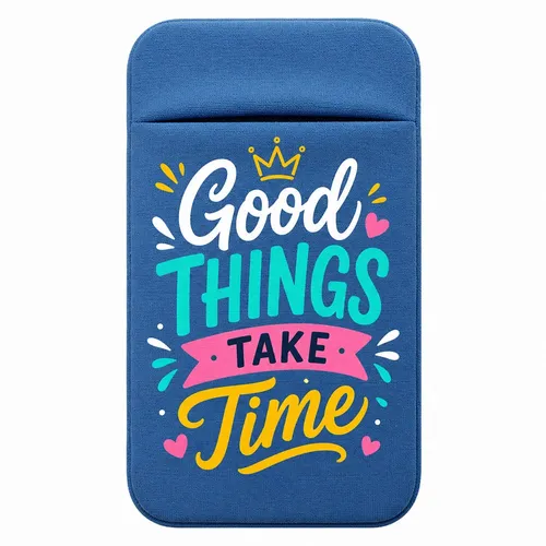 Lycra Phone Card Wallet - Custom Patch