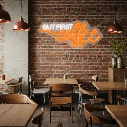 Custom Neon Cafe Signs - Custom Patch