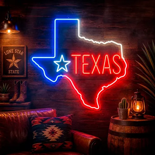 Custom Texas Neon Signs - Custom Patch