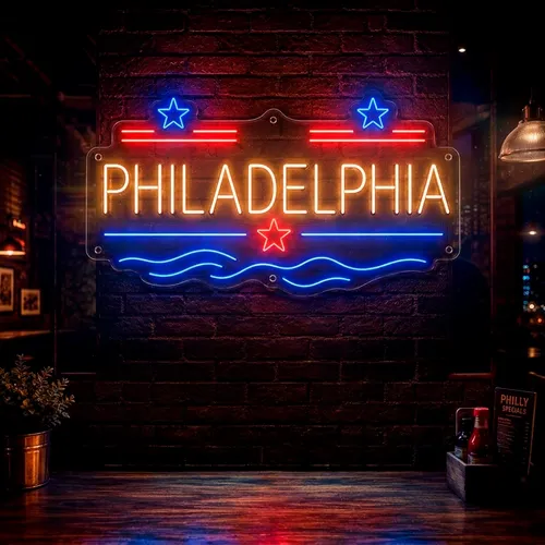 Custom Neon Signs Philadelphia - Custom Patch