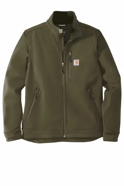 Carhartt Crowley Soft Shell Jacket. CT102199 - Custom Patch