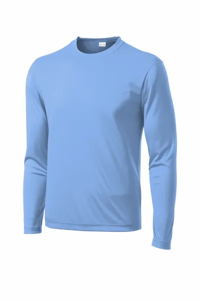 Sport-Tek Long Sleeve PosiCharge Competitor Tee. ST350LS - Custom Patch