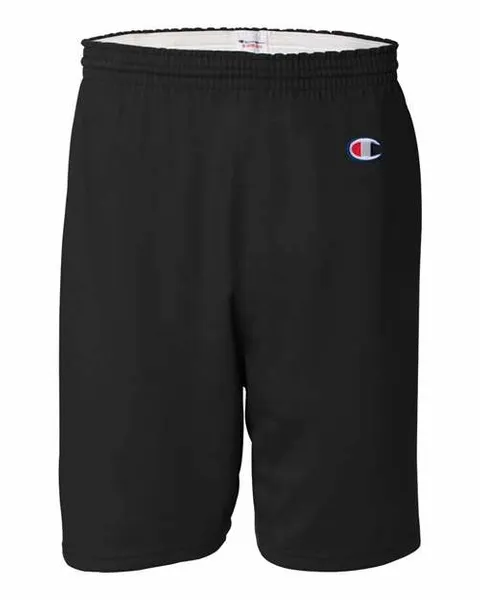 Champion Adult Cotton Gym Short - Custom Patch