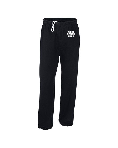 Gildan Adult Heavy Blend Adult 8 oz., 50/50 Sweatpants - Custom Patch