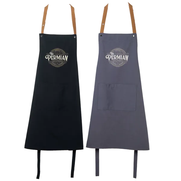 Denim Canvas Custom Made Apron - Custom Patch