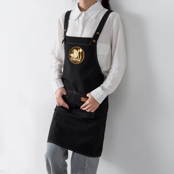 Strap Canvas Apron - Custom Patch