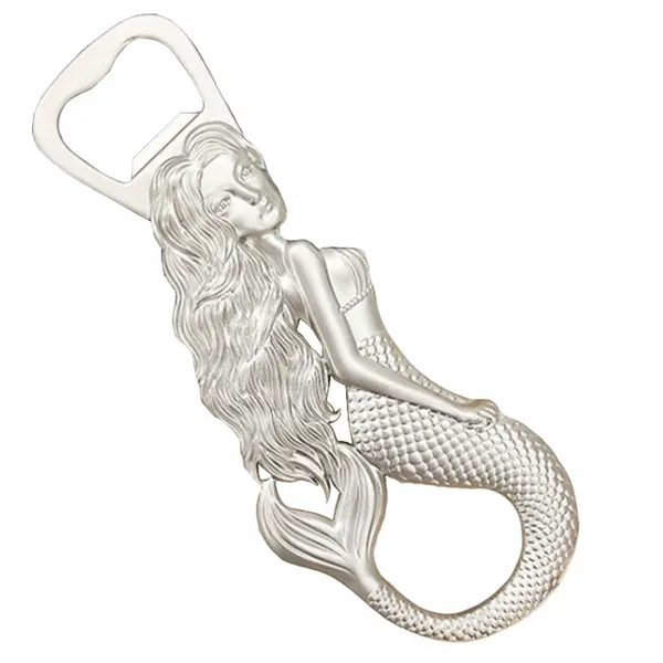 3D Mermaid Bottle Opener - Custom Patch