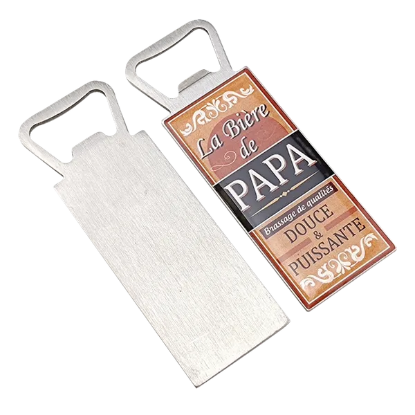 High Ball Glass Shape Bottle Opener - Custom Patch