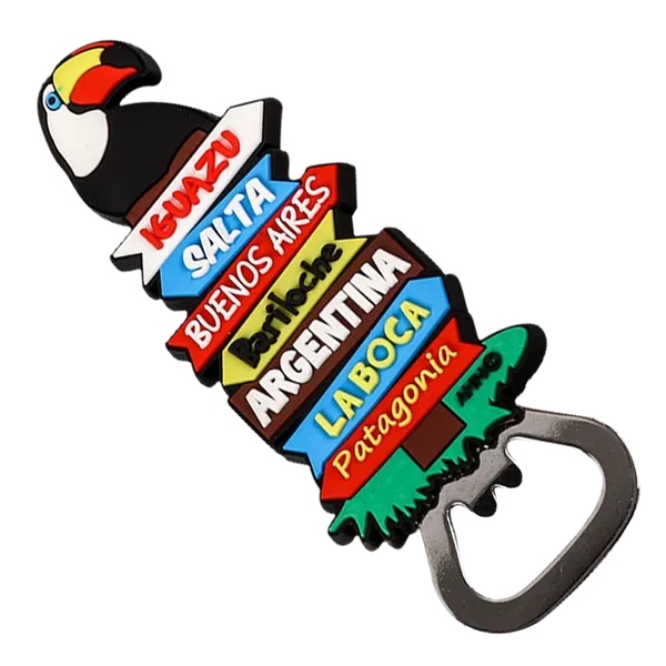 PVC Bottle Opener - Custom Patch