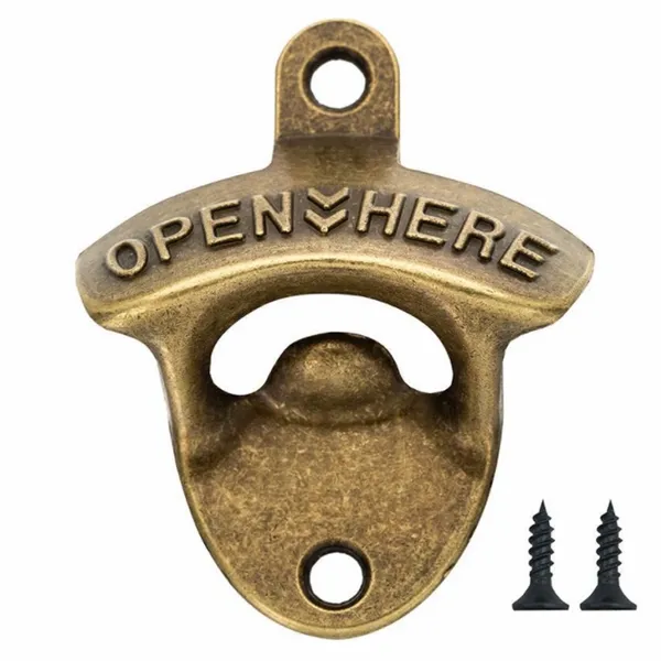 Brass Bottle Opener - Custom Patch