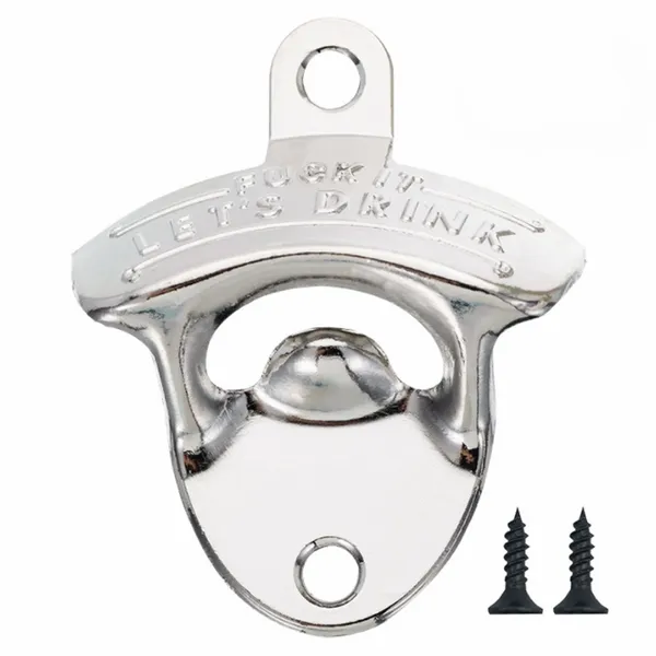 Shining Silver Bottle Opener - Custom Patch