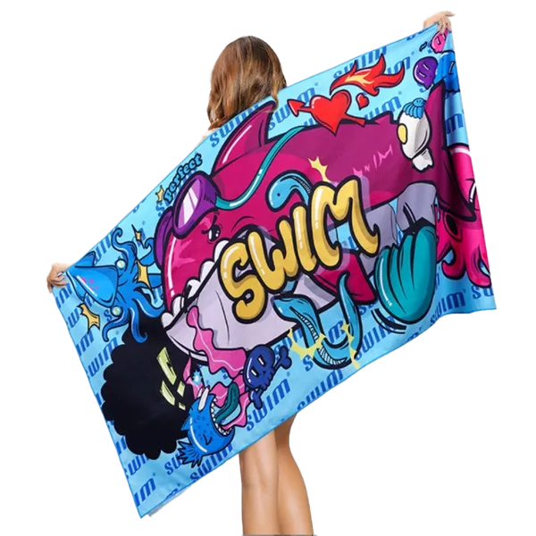 Custom Beach & Pool Towels - Custom Patch