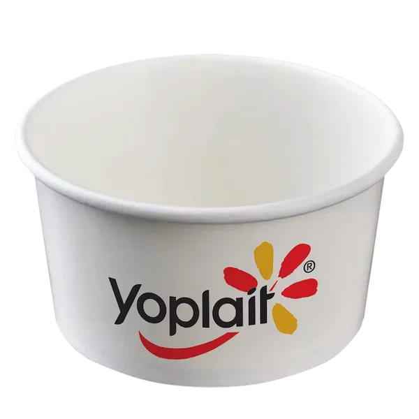 Paper Yogurt Cup - Custom Patch
