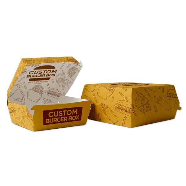 Hamburger Box - Custom Patch