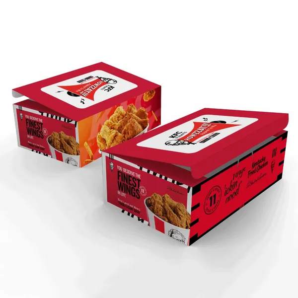 Fried Food Box - Custom Patch