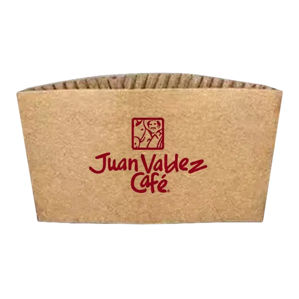 Corrugated Coffee Cup Sleeve - Custom Patch