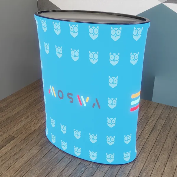 Oval Shaped Counter - Custom Patch