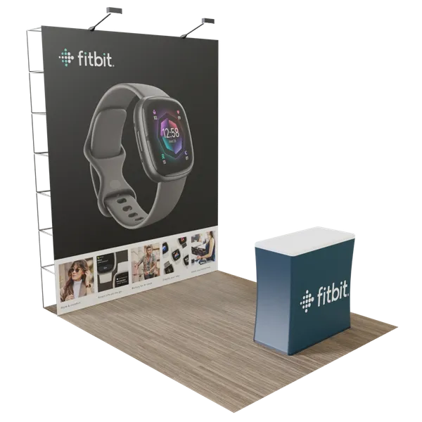 8' x 8' Straight Pop-Up Trade Show Display