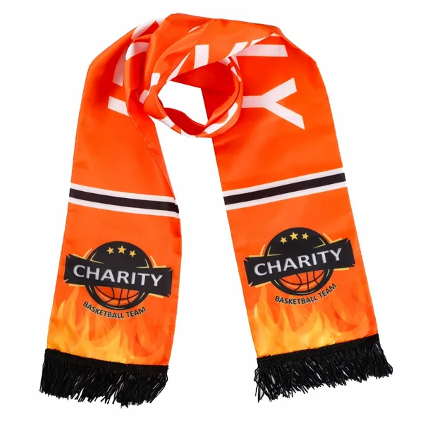 Soccer Fan Scarf - Custom Patch