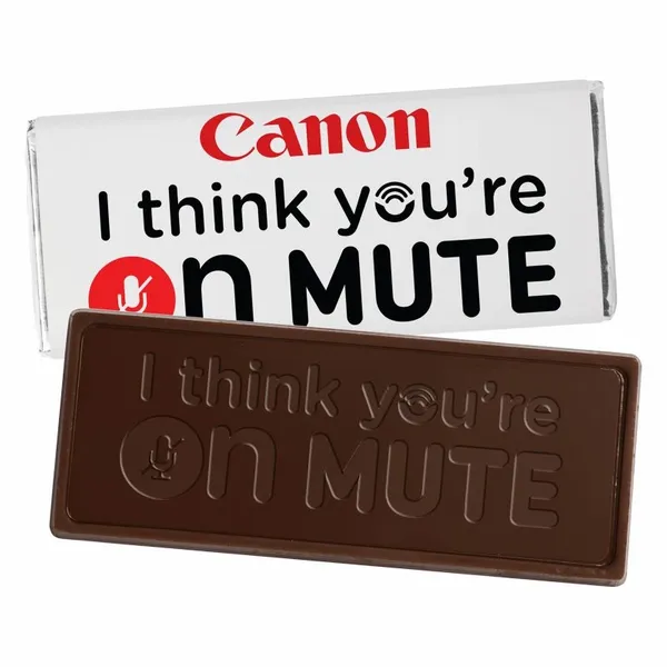 1.75 oz Chocolate Bar - Custom Patch