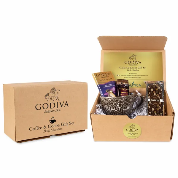 Godiva Coffee and Cocoa Gift Set - Dark Chocolate - Custom Patch