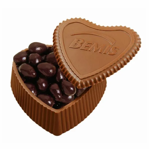 Heart Box with Premium Confection - Custom Patch