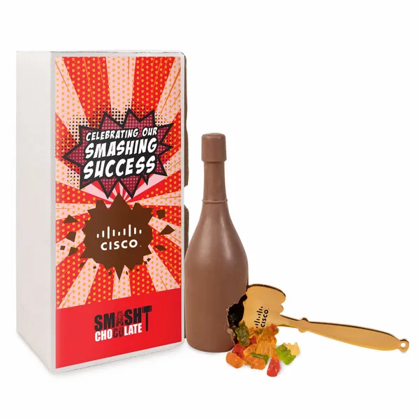 Clever Candy Smash Chocolate with Gummy Bears - Custom Patch